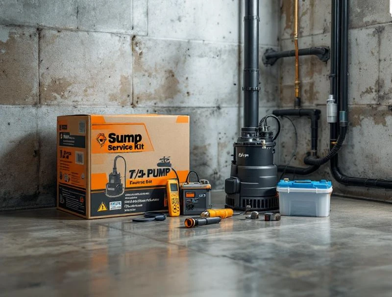 Sump Pump Repair Cincinnati OH equipment kit